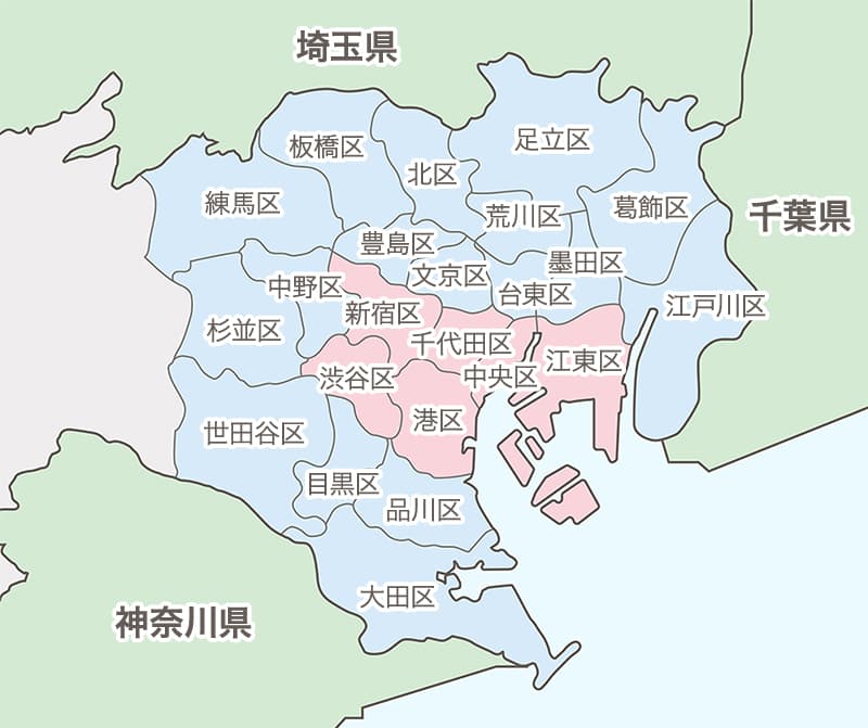 出張地域地図